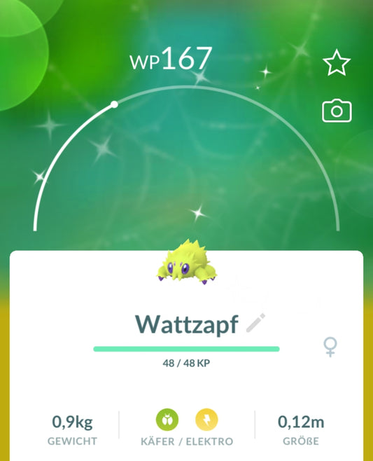 ✨#595 Wattzapf Pokémon Go✨