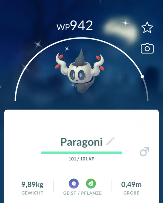 ✨#708 Paragoni Pokémon Go✨