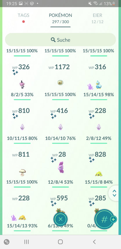 ✨ Level 40 Account Pokémon Go ✨(Smart 1)