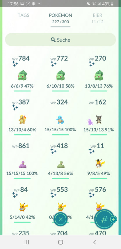 ✨ Level 40 Account Pokémon Go ✨(1Narf)