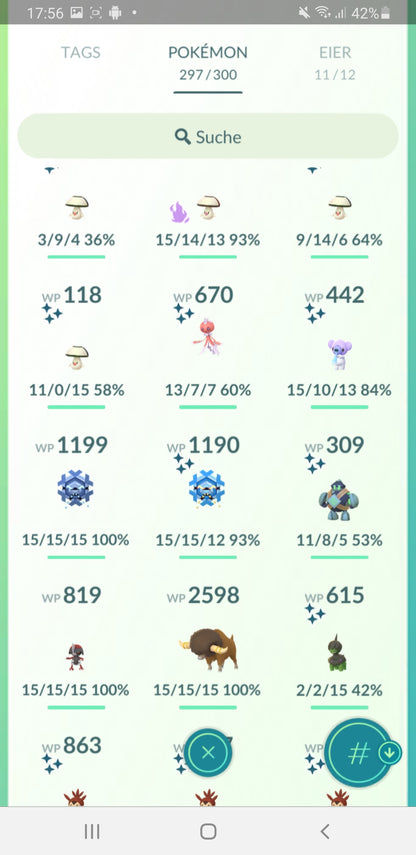 ✨ Level 40 Account Pokémon Go ✨(1Narf)