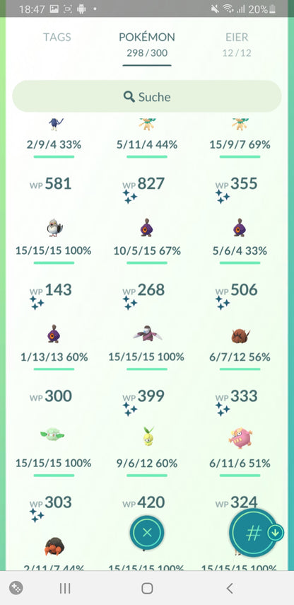 ✨ Level 40 Account Pokémon Go ✨(1H4W)