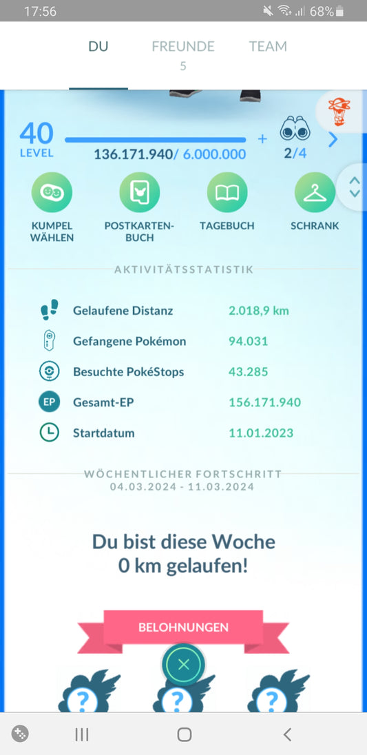 ✨ Level 40 Account Pokémon Go ✨(2bM)