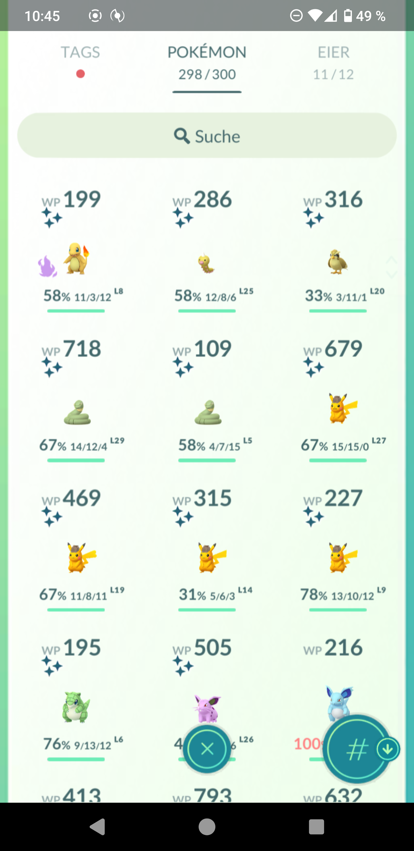 ✨ Level 40 Account Pokémon Go ✨(124)