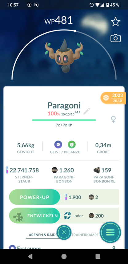 ✨ Level 40 Account Pokémon Go ✨(122)